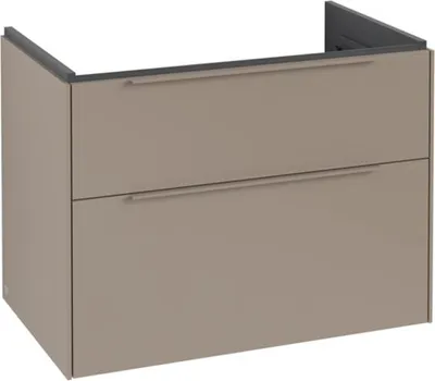 Image de Villeroy & Boch Subway 3.0 armoire sous lavabo, 2 tiroirs, 772x576x478mm, C57402VM