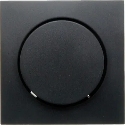 Image de Plaque centrale anthracite avec bouton de réglage - Plaque de recouvrement pour l'ombrage anthracite 11371606