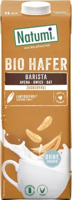 Produktbild von Barista Haferdrink zuckerfrei  1 L - Natumi