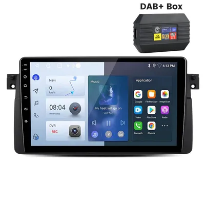 Produktbild von android13 carplay android auto 2+64G Für autoradio bmw e46 1998-2006 4kern DAB+ GPS Navi BT WIFI SWC RDS USB 2 Din