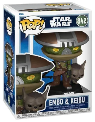 Obrázok produktu pre Figúrka POP Star Wars: The Mandalorian & Grogu - Embo & Keibu