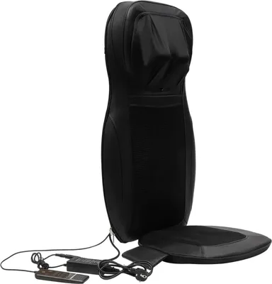 Obrázok produktu pre Masážny vankúš Shiatsu – masážna podložka na stoličku – masáž celého tela – chrbát a ramená – funkcia ohrevu – pre deti do 13 rokov