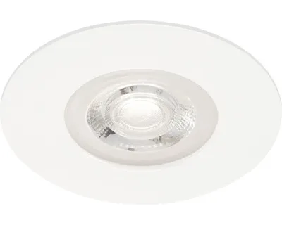 Productafbeelding van Briloner LED inbouwlamp, IP44, 5W, 460 lm, 3000 K (warm wit), rond, wit