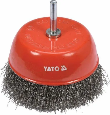 Produktbild von YATO KISSENBÜRSTE MIT 100 mm EDELSTAHLSCHAFT