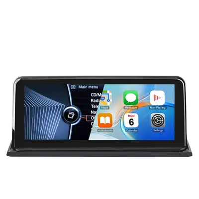 Image de 128GB Carplay pour BMW CIC X5 E70 X6 E71 à partir de 2009 Écran tactile Android Navi Bluetooth