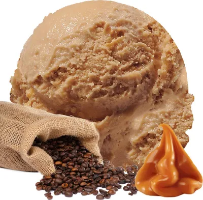 Image de Yaourt Café Glace végétalienne en poudre sans sucre, sans lactose 333 g