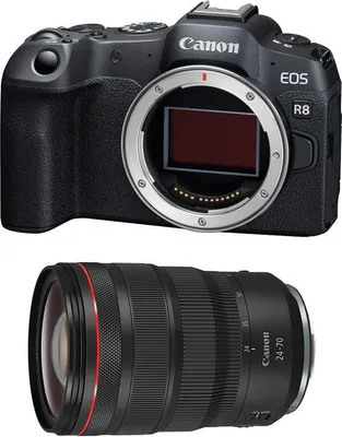 Immagine prodotto di CANON EOS R8 + RF 24-70mm f/2.8 L IS USM