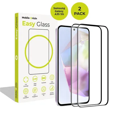 Immagine prodotto di Custodia Easyglass per Samsung Galaxy A35 5G, confezione da 2