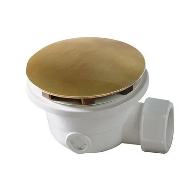Image de Siphon de douche, 90mm, bronze