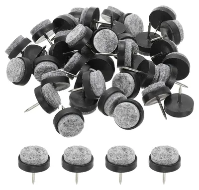 Imagen del producto de Omgoods - 72 almohadillas de fieltro para muebles de 20 mm, ideales para proteger el suelo