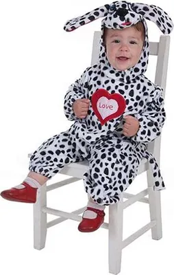 Immagine prodotto di Creaciones Llopis - Costume da dalmata per bambino fino a 18 mesi, taglia unica LLOPIS