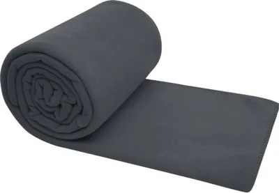 Image de Couverture de pique-nique "Huggy", polaire, carreaux PF4676 (taille unique) (Gris)