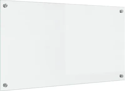 Immagine prodotto di vidaXL Alzatina da cucina trasparente 90 x 50 cm Vetro temperato