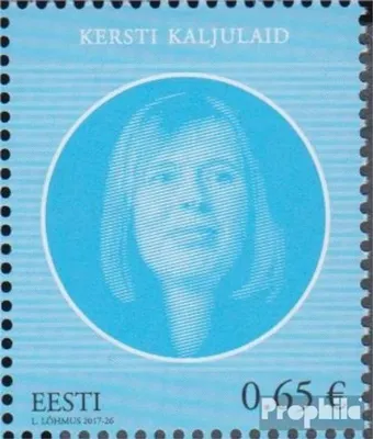 Produktbild von Briefmarken Estland 2017 Mi 903 (kompl.Ausg.) postfrisch Kaljulaid