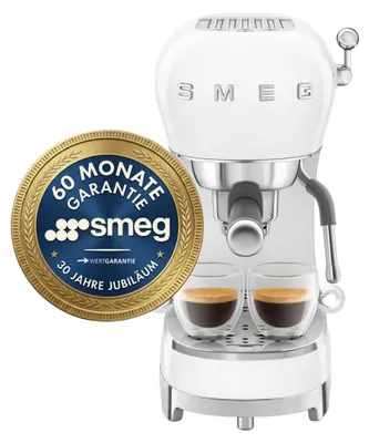 Produktbild von SMEG Espressomaschine weiß ECF02WHEU