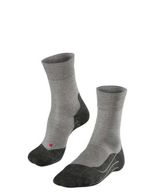 Produktbild von FALKE RU4 Wool Laufsocken light grey melange 44-45