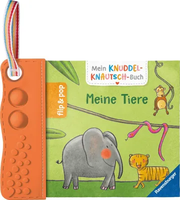 Produktbild von Mein Knuddel-Knautsch-Buch: flip&pop. Meine Tiere