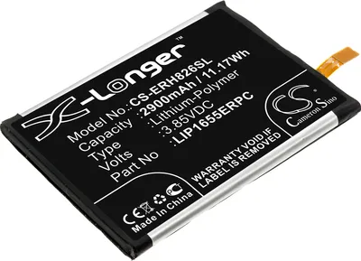 Produktbild von TECHTEK Akku Kompatibel mit [Sony] H8216, H8266, H8276, H8296, SO-03K, SOV37, Xperia XZ2 Ersetzt 1310-1782, für LIP1655ERPC