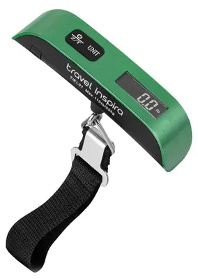Zdjęcie produktu dla Waga bagażowa - Cyfrowa - Wyświetlacz LCD - 50 kg - Srebrna