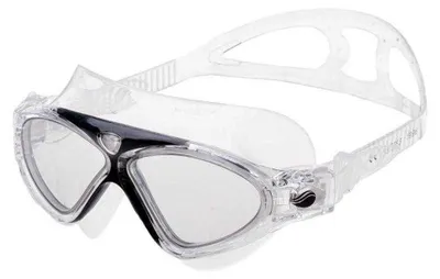 Immagine prodotto di Aquawave - Occhialini da nuoto "Fliper" unisex uomo/donna PP14397 (taglia unica) (nero/trasparente)