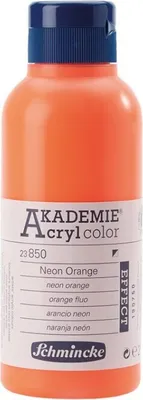 Schmincke AKADEMIE Acryl color Neon Orange 250ml 23850027