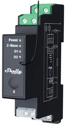 Productafbeelding van Shelly · DIN-railmontage · "Wave Pro 2PM" · Relais · maximaal