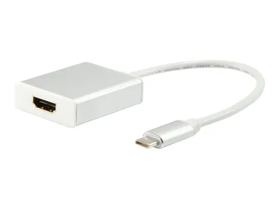 Produktbild von Equip Adapter USB-C -> HDMI                  4K30Hz 0.15m ws
