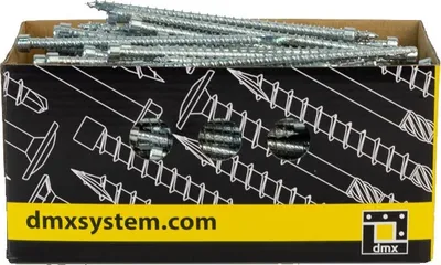 Produktbild von DMX - Konstruktionsschrauben Holzbauschrauben Zylinderkopf TORX Vollgewinde 6mm - CPW - 100 Stck