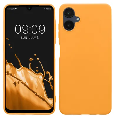 Produktbild von kwmobile KWM0000222S008C, Cover, Samsung, Galaxy A06, Orange