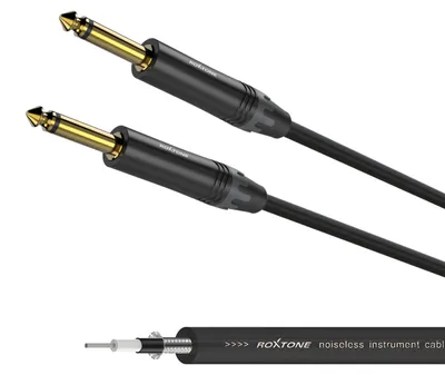 Immagine prodotto di Cavo per strumenti musicali professionale Roxtone MGJJ110L1-BK
