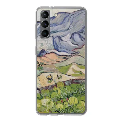 Produktbild von MuchoWow® Handyhülle Schutzhülle Hülle für Samsung Galaxy S21 Die Alpen - Vincent van Gogh Silikon Softcase Handy Hülle - Softcase