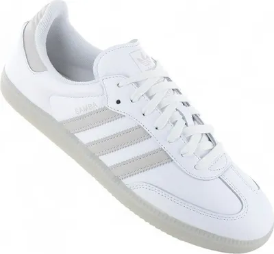 Produktbild von adidas Originals SAMBA OG Leather - Herren Sneakers Schuhe Weiß JI3206 , EU 44 UK 9.5