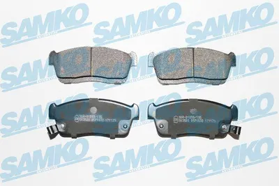 Produktbild von SAMKO Bremsbelagsatz, Scheibenbremse x