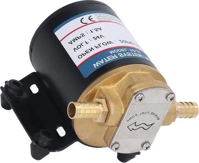 Produktbild von 24V elektrische Selbstsaugende Fluidpumpe - Schottpumpe Handpumpe - 2 GPM 3 Meter Aufschlaghöhe