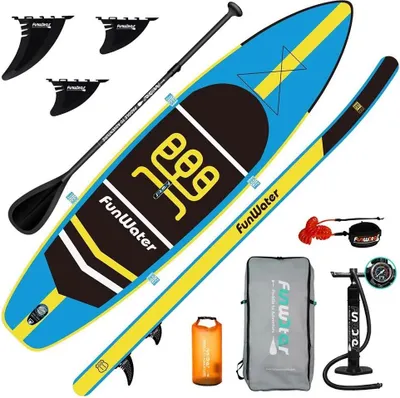 Immagine prodotto di Tavola da paddle gonfiabile, in PVC resistente, accessori inclusi, SUPFW03B