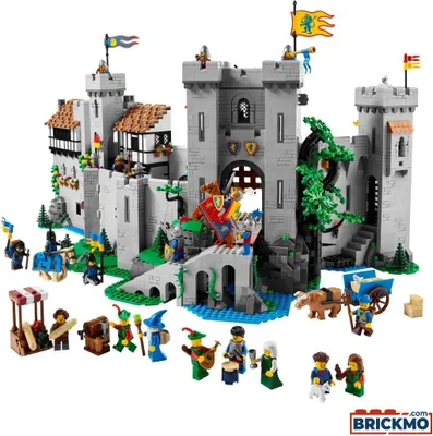 Obrázek produktu pro LEGO ICONS Lion Knights' Castle, Sada na stavění, 18 rok/roky, 4514 kusů, 6,15 kg