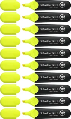 Productafbeelding van Schneider Job 150 tekstmarkeer (gemaakt van gerecycled plastic, bekroond met het keurmerk...)
