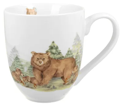 Produktbild von DUO WORLD OF ANIMALS XXL Becher 1000 ml BEARS New Bone China Porzellan