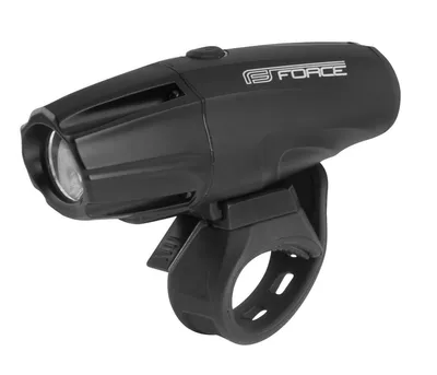 Immagine prodotto di illuminazione anteriore FORCE SHARK 700lm USB nero