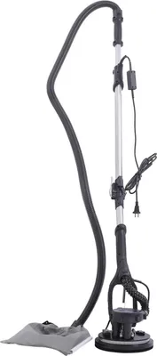Immagine prodotto di Levigatrice per cartongesso - Levigatrice per soffitti e pareti - 850 W - Aspirazione della polvere - Lunghezza regolabile - Velocità di rotazione 800–1800 giri/min, 6 livelli - Luce a LED - Nero