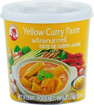 Produktbild von Gelbe Curry Paste Cock brand 1 kg