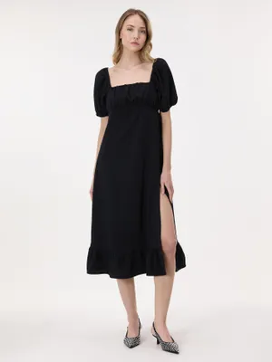 Produktbild von Orsay schwarzes Damen-Midikleid 36