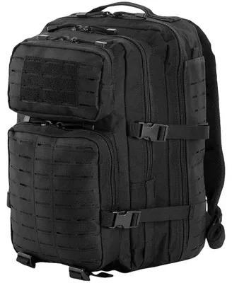 Produktbild von M-TAC Großer Sturmrucksack, lasergeschnitten – Schwarz