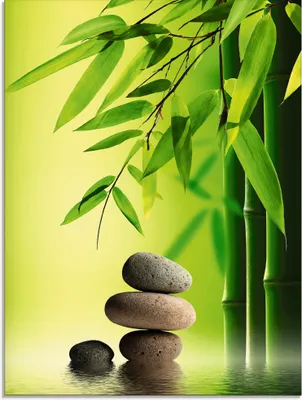 Produktbild von ARTland Glasbild Spa Stillleben Größe: 45x60 cm