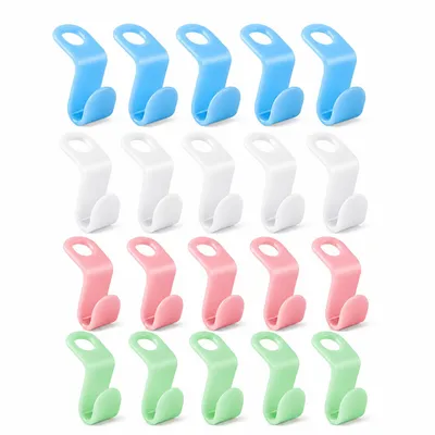 Image de Lot de 100 clips de raccordement verticaux en cascade – HANGLOX, Image générée par une IA