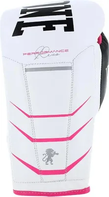Produktbild von Leone1947 Revo Fluo Leder Künstliche Boxhandschuhe Weiß 12 oz Weiß 12 oz