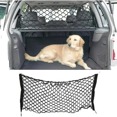 Obrázek produktu pro Bezpečnostní síť pro psy, odolná proti roztržení, snadná instalace, rozměry 120 x 70 cm