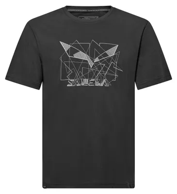 Produktbild von Technisches T-Shirt für Herren Salewa Eagle Geometric-Schwarz-50/L