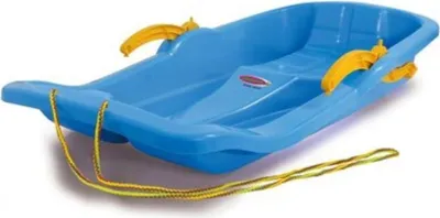 Image de Bob Karol Snow Play 80 cm bleu avec frein
