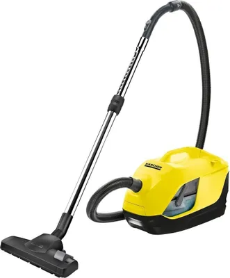 Produktbild von Kärcher DS 6, 650 W, Zylinder-Vakuum, Trocken&Nass, Beutellos, 2 l, HEPA, Wasser